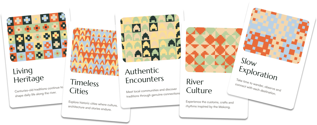 Living Heritage, Timeless Cities, Authentic Encounters, River Culture and Slow Exploration